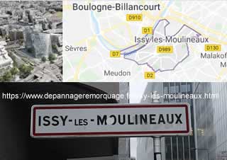 dépannage auto Issy-les-Moulineaux