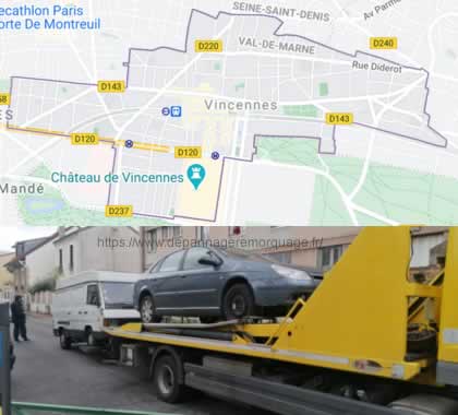 dépannage auto Vincennes